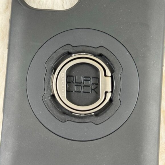 Quad Lock Case for iPhone 16 Plus Black w/ Phone Ring Stand - Picture 2 of 5